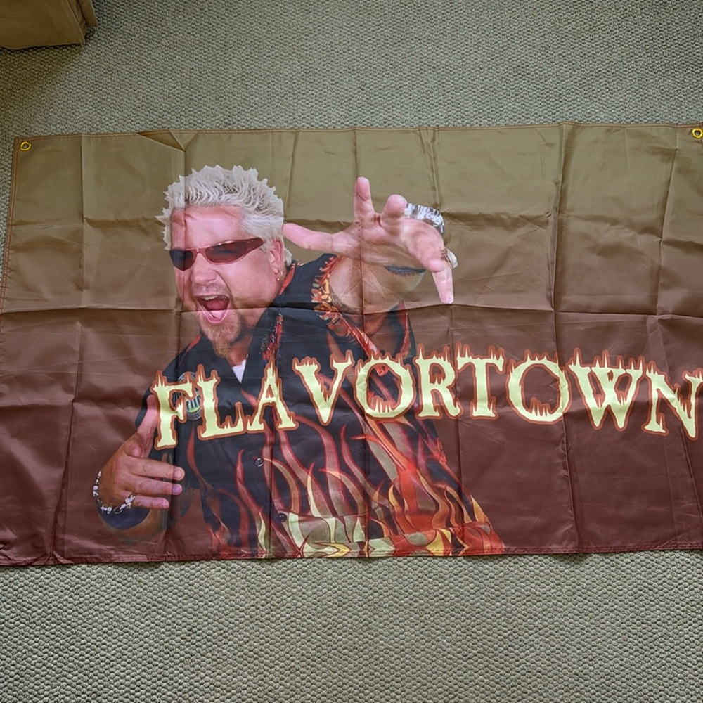 Guy Fieri Flavortown Flag